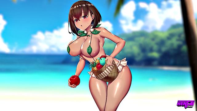 Virgin Visits The Island Of Horny Hot Babes