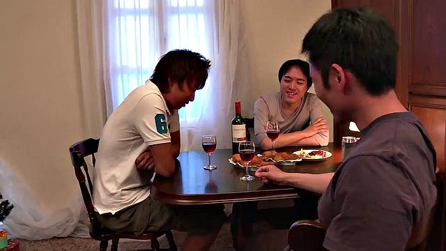 Christmas experience for naughty Ichika Ayamori