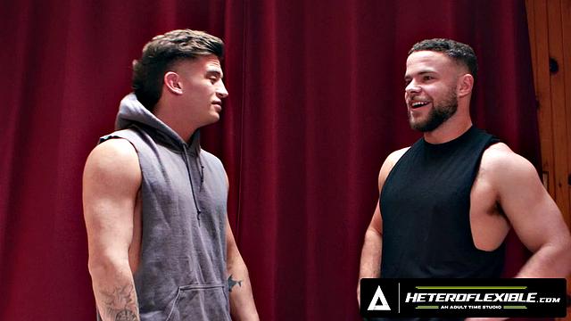 HETEROFLEXIBLE - Pals Trevor Brooks & Marcus McNeil Share Twink Masseur Sam Ledger