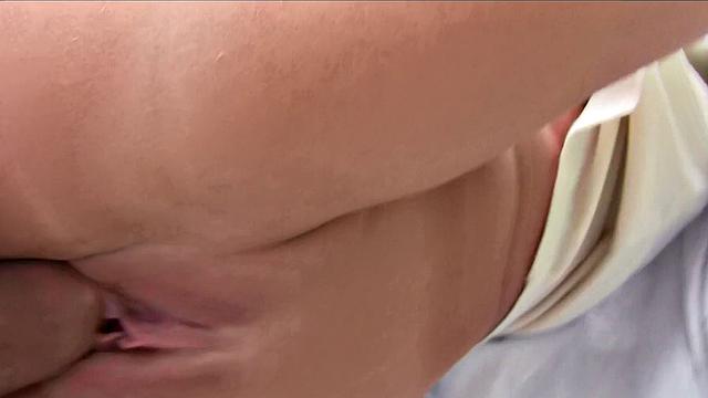 Big-titted blonde gets her tight pussy pounded in public by a lucky dude