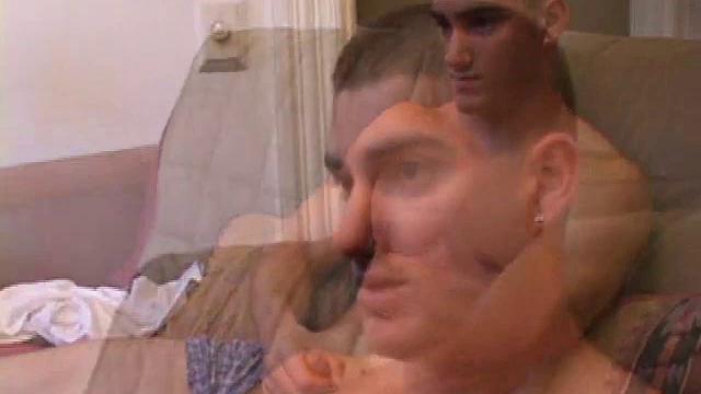 Jeron Carter strokes his cock on camera