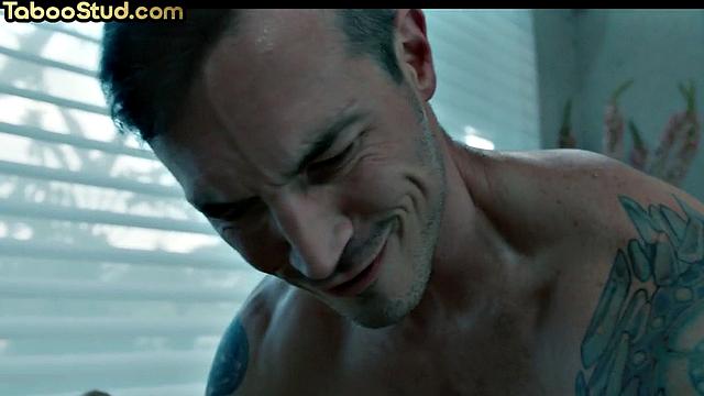 Gay stepbrother barebacks twink till cumshot on ass