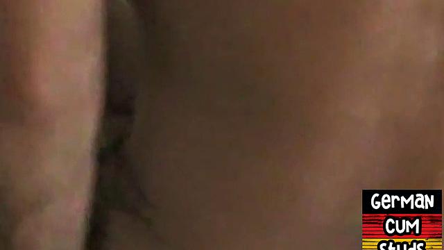 German amateur gay fucked and facialized in anal