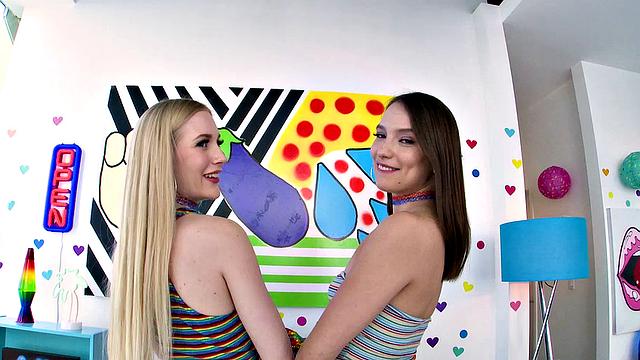 Izzy And Emma Let The Flow