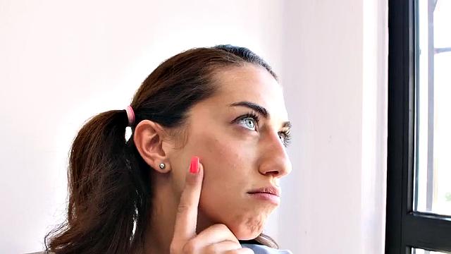 Sinful tiny 21yo nympho gets IR pussybanged by guests