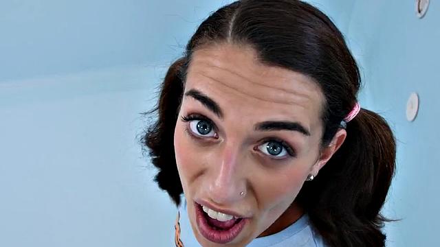 Sinful tiny 21yo nympho gets IR pussybanged by guests