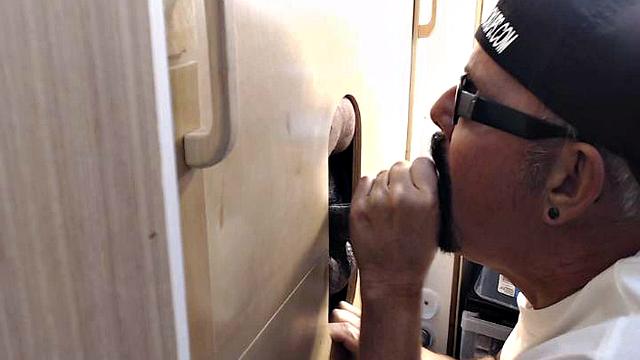 Black Cock Feeding Warm Mouth