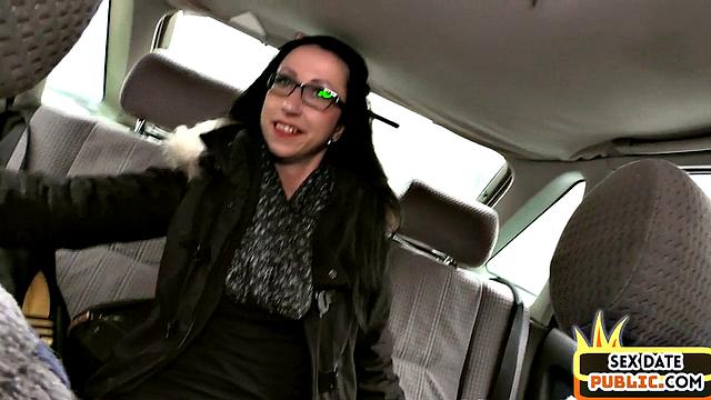 Public German outdoor fuck with tattooed babe and date