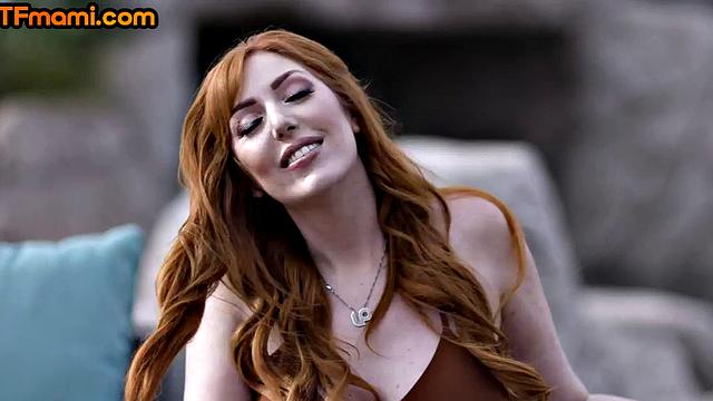 Facesitted and rimmed stepmom in 3way with stepson