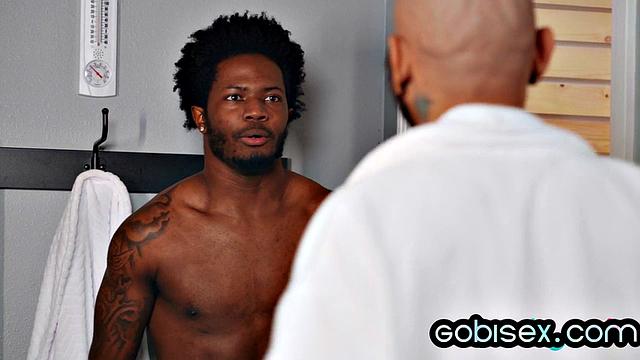 Cumthirsty slut fucked in bi 3some