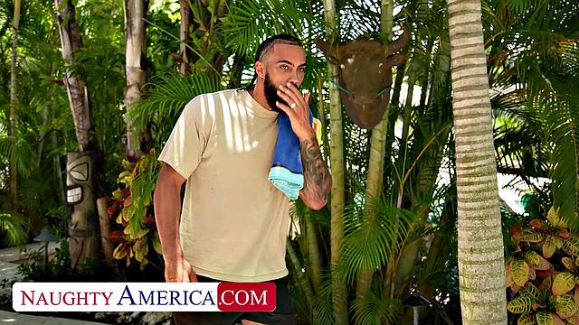 Mixed hottie C. StyleX gets pounded by friend's husband