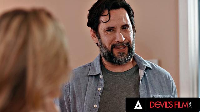 DEVILS FILM - Addison Vodka Gets Busted Fapping And Turns Into Steamy Roommate Cheating Fuck