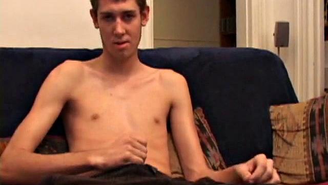 Mac has been storing up his nut and can't wait to squeeze it out. A skinny skater boy with a nice dick, Mac isn't much of a lasies man, because he's so shy. But today he's left his shyness at home.