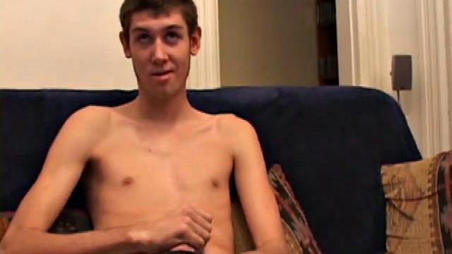 Mac has been storing up his nut and can't wait to squeeze it out. A skinny skater boy with a nice dick, Mac isn't much of a lasies man, because he's so shy. But today he's left his shyness at home.