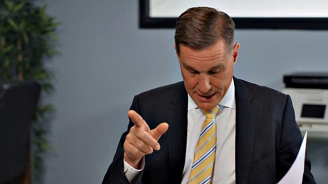 Inked ginger secretary deepthroat