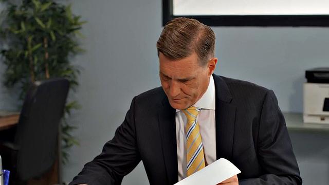 Inked ginger secretary deepthroat