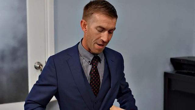 Inked ginger secretary deepthroat