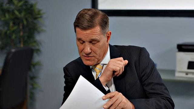 Inked ginger secretary deepthroat