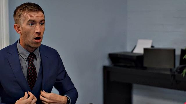 Inked ginger secretary deepthroat