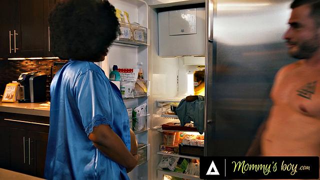 MOMMY'S BOY - Hot Pregnant Girl Gets Fucked Hard During Midnight Snack