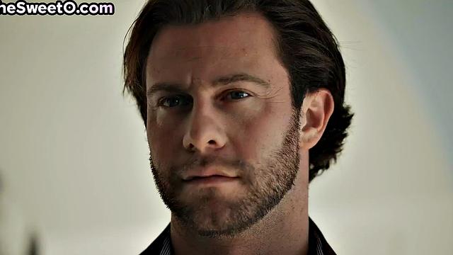 Slow food foreplay with wife