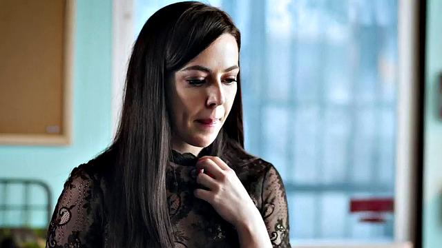 Lez medium boobed babes enjoy rimming n strapon fucking