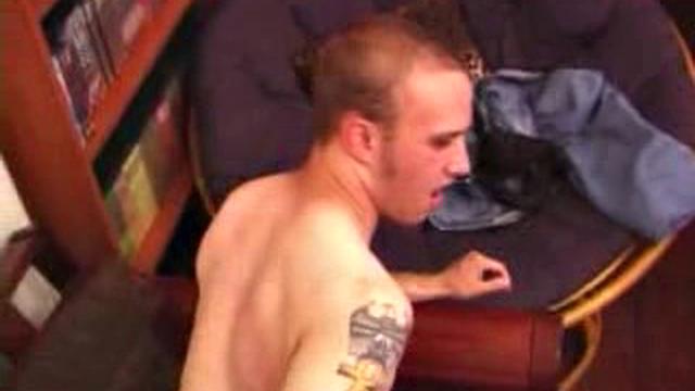 Ethan Jerks Off With Toy