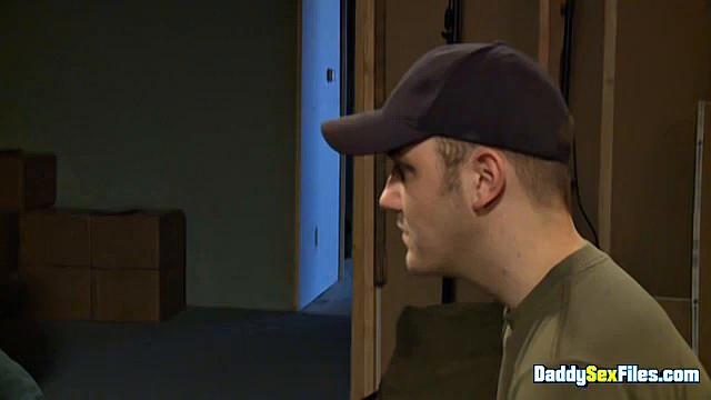 Watch Allen Silver and Kurtz go wild sucking cock in the basement