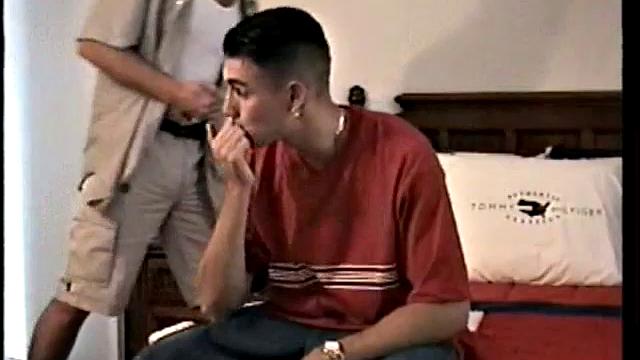 Straight Tony Sucks Cock