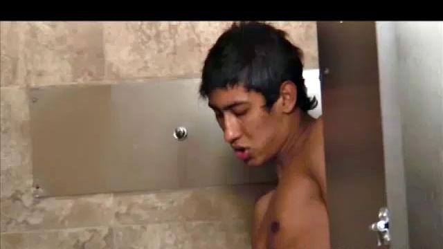 Pedro, Gregorio and Manuel hook up for some hot 3-way sex. Manuel gets down on Gregorio's cock like a man obsessed. Then Gregorio starts ramming Manuel's sweet ass.