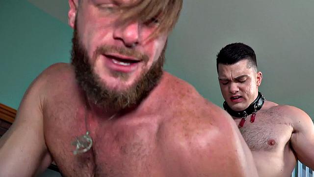 Mesmerized stud bareback fucks jock in horny ass