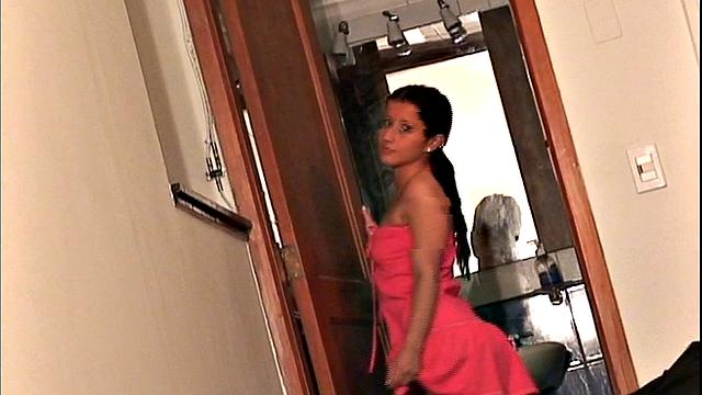 Hot petite teen solo masturbating