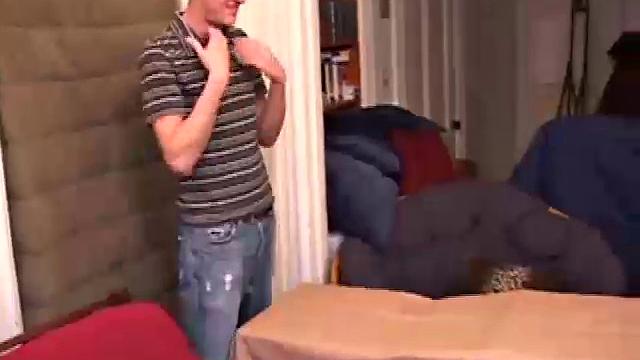 Marc Sterling strokes his thick cock and shows off every inch for the camera