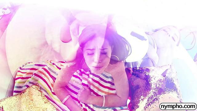 Aliya Opens Her Holes