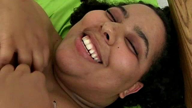 Big Boobed Ebony Doggy Fucked