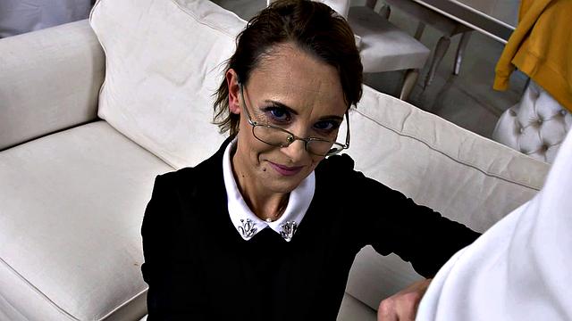 TUTOR4K. Sex with guy is better for English tutor than problems with the law