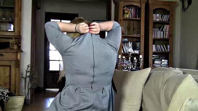 Exhibitionist Blonde