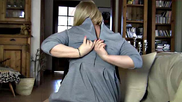 Exhibitionist Blonde