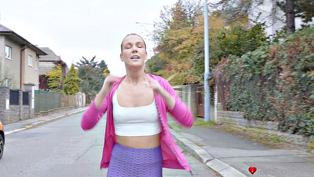 Maid has anal orgasm after spanking