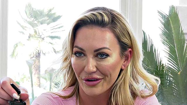 Joel Loses His Ass to Adira Allure Pegging Him With Her Strap On