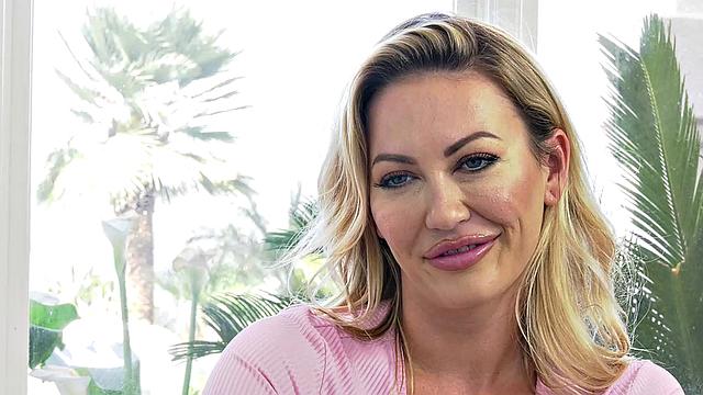 Joel Loses His Ass to Adira Allure Pegging Him With Her Strap On