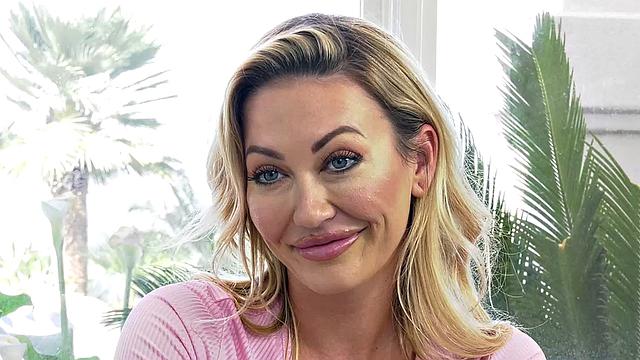 Joel Loses His Ass to Adira Allure Pegging Him With Her Strap On