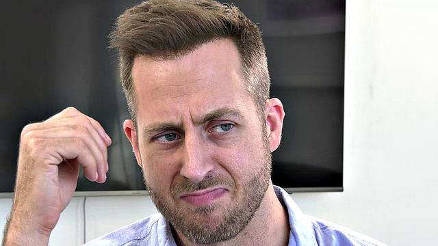 Joel Loses His Ass to Adira Allure Pegging Him With Her Strap On