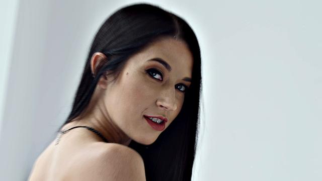 provocative cutie Alex Coal gets her pussy fucked and filled