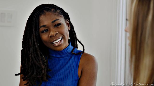 Lesbian Beauties 22 - Interracial: Scene 1 - Takes To Know One