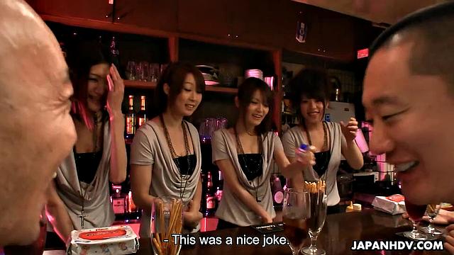 Girls from the club are very naughty