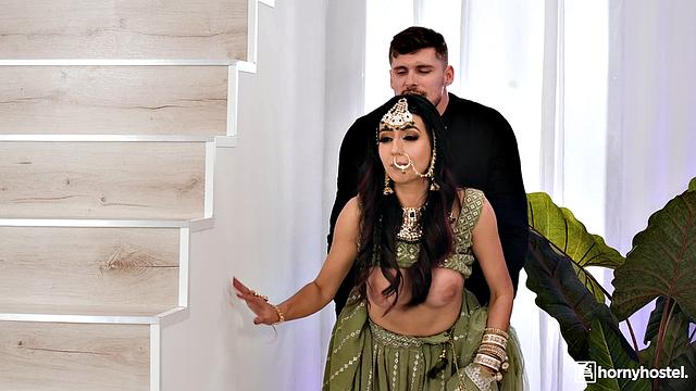 Yasmina Khan and Aaliyah Yasin swap partners for a wild foursome with Kristof Cale and Jesus Reyes before the wedding