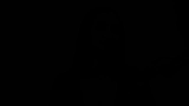 Busty babe fingering her pussy after interview