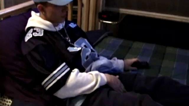 In this solo jerk off scene, young Shane strips naked and delivers a long stroke show, before shooting all the way up to his chest.