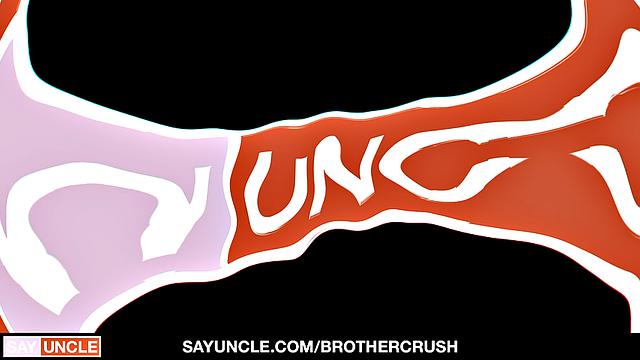 Жакс затаскивает Джесси и Джека с огорода на дерзкий гей-тройничок